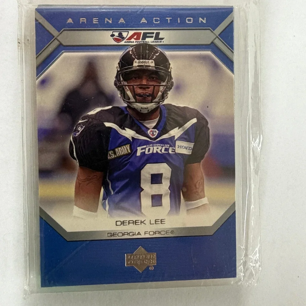3 2006 Upper Deck Arena Football AFL Georgia Force Team Sets Kubiak Garner Lee